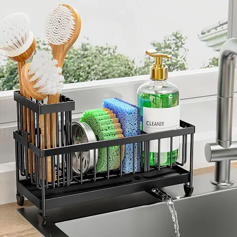 Sink Caddy Organizer with Drainer